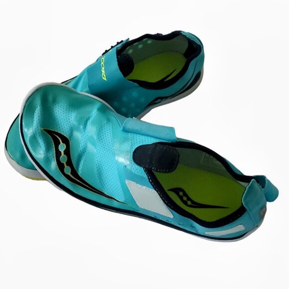 Saucony Hattori Minimalist Running Shoes Womens 9 NWT Turquoise - Picture 4 of 6